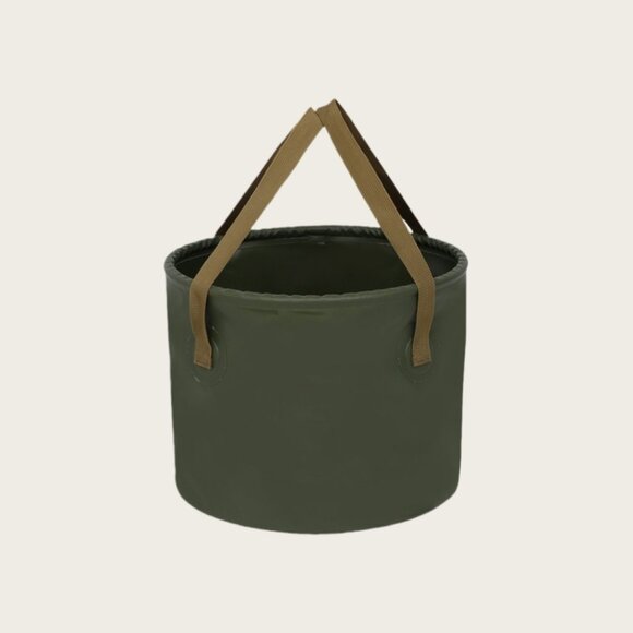 20L Out Camping Foldable Round Bucket Portable Picnics Water Storage Fishing - Picture 1 of 8